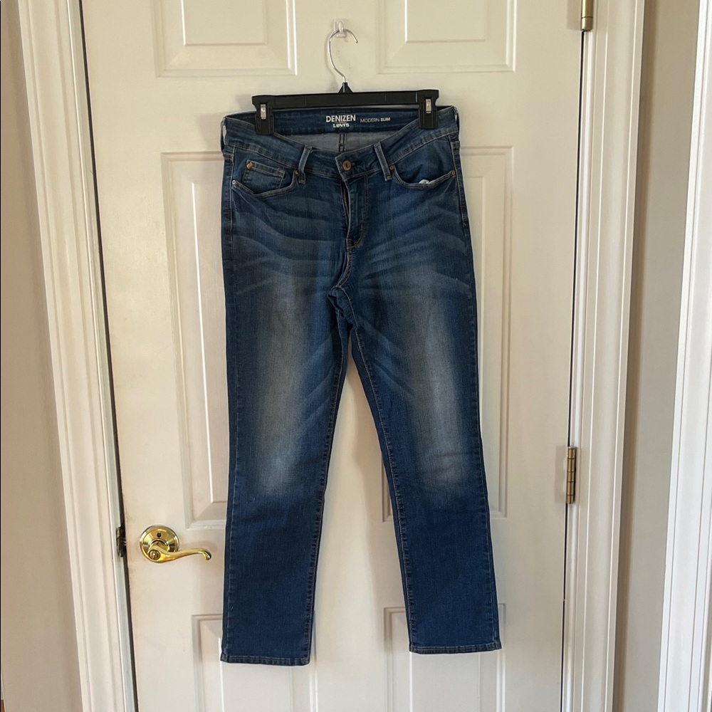 Denizen from Levi's  Classic Blue Slim Straight Jeans